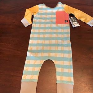 NWOT RAGS Long Sleeve Striped Romper 18-24 months